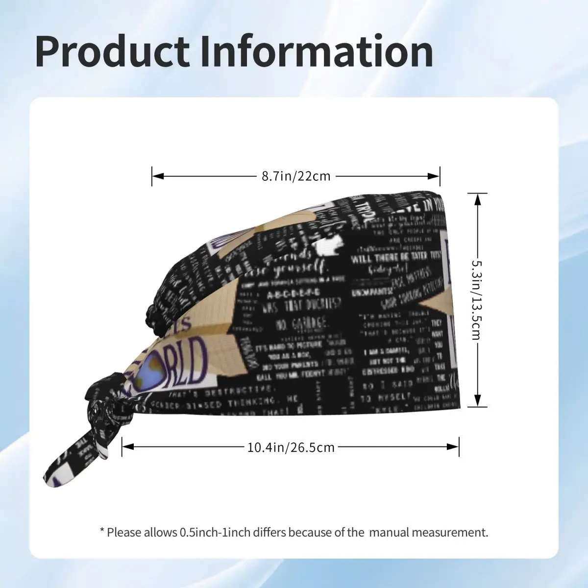 Мальчик встречает всемирные записываемые цитаты, скраб-шляпа, рабочая хирургическая шапочка для врача, мужские и женские регулируемые шапочки для кормления для стоматолога