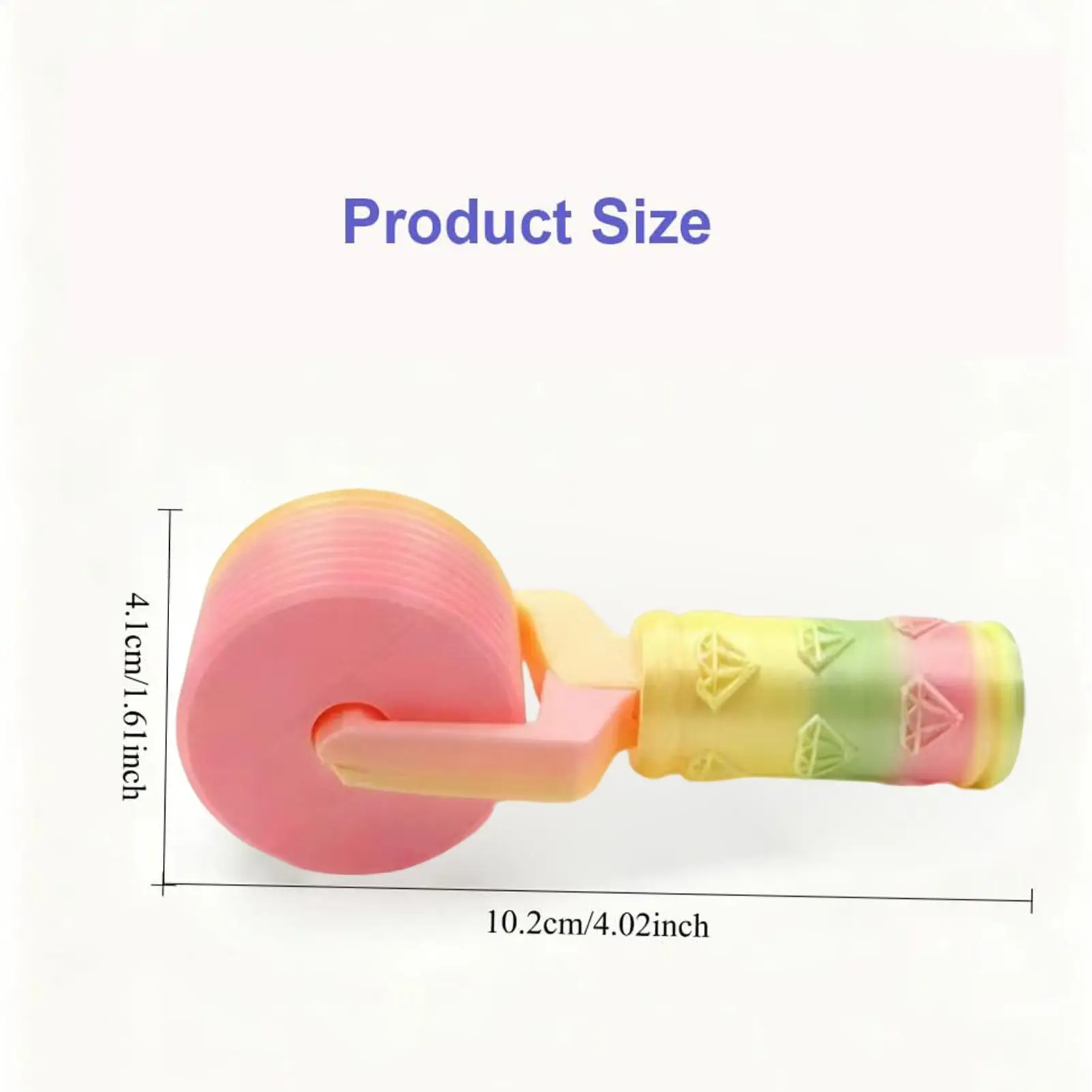 أداة توزيع فنية مريحة وخفيفة الوزن، أسطوانة مطبوعة ثلاثية الأبعاد للمنزل والأصدقاء والعائلة والرجال والنساء والبالغين والأطفال