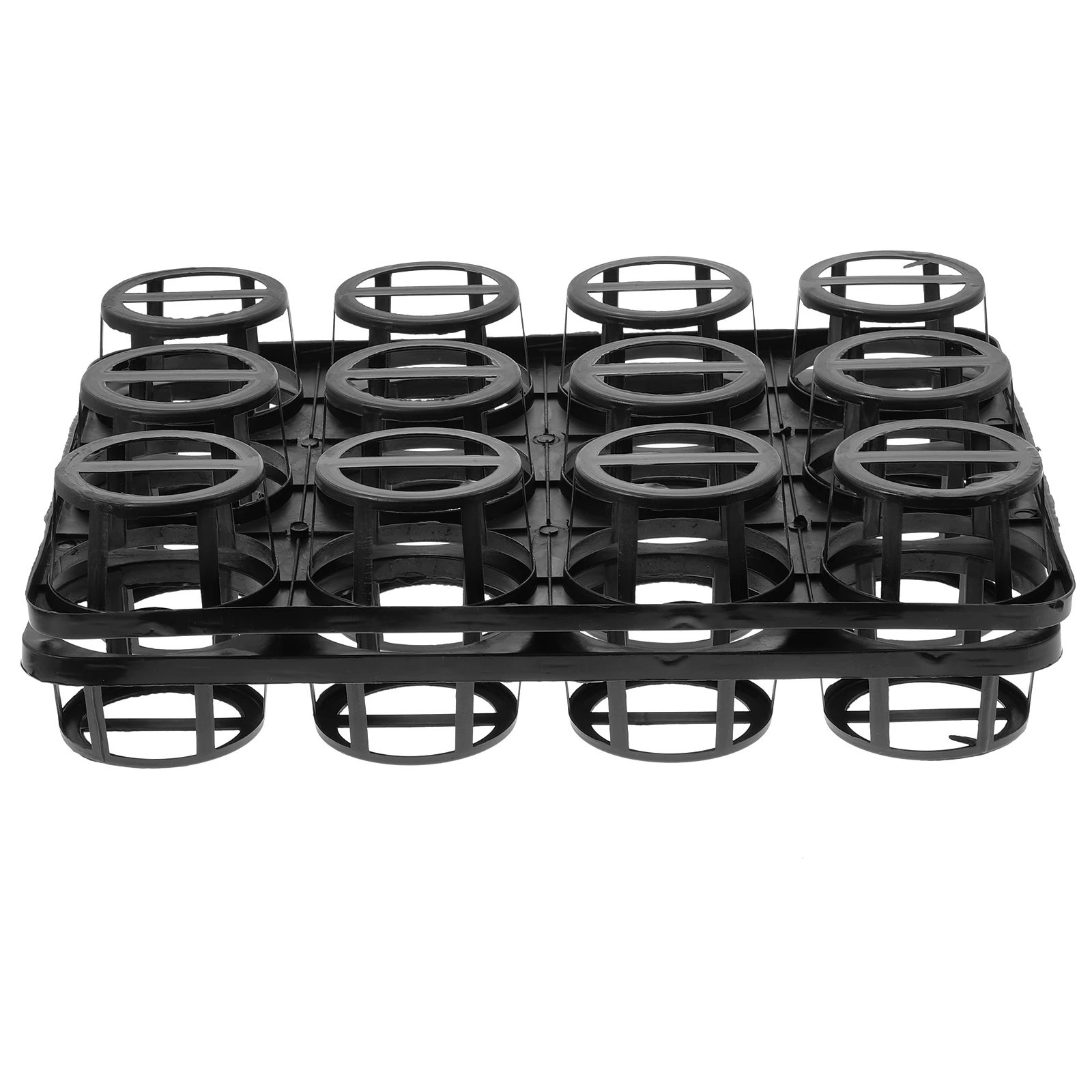 

2pcs Seedling Trays PP Material 15Hole Durable Lightweight Easy Cleaning Corrosion Resistance Breathable Germination Trays