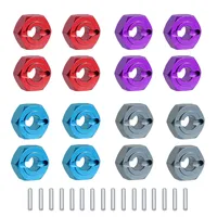 1/14 MJX Hyper Go 14209 14210 Wheel Hex Adapter Upgrade Aluminum Combiner Hex For RC Car Spare Parts Accessories