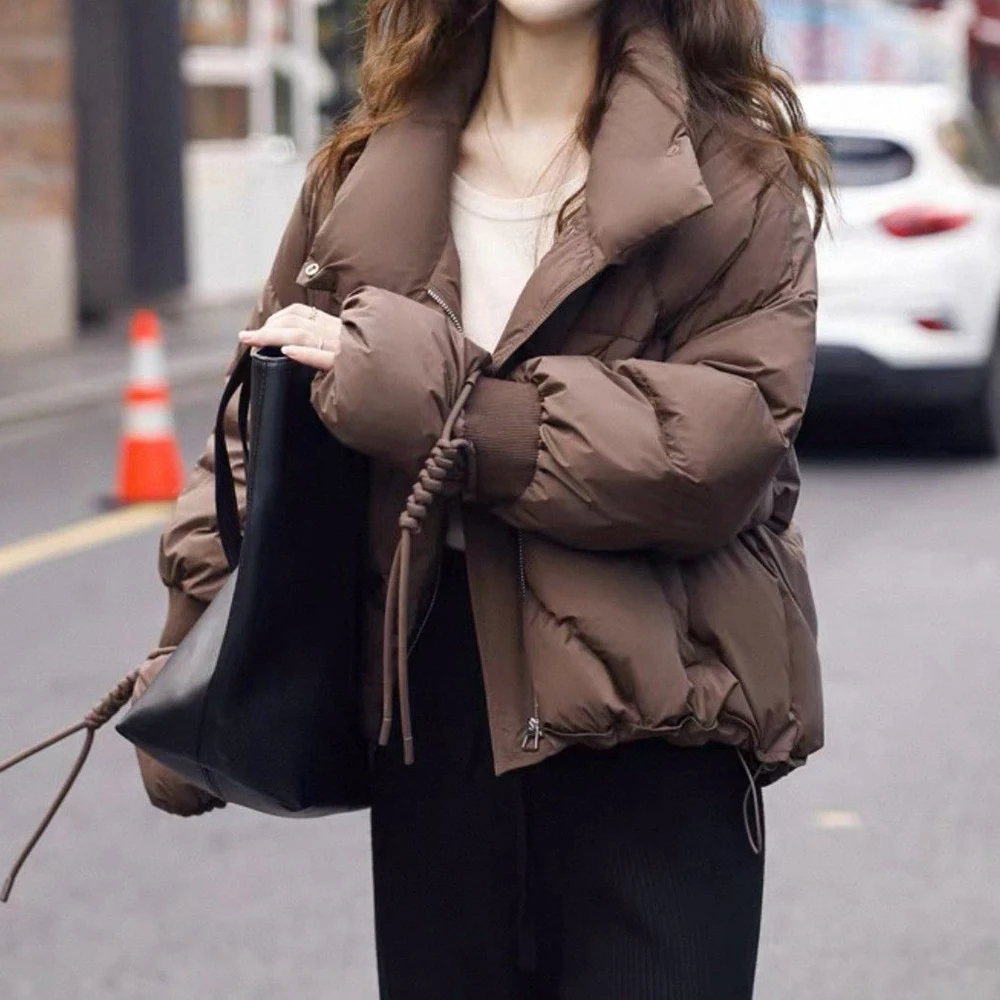 

Maillard wears short models, this year's new 2025 small bread clothes, cold-proof down cotton clothes for women