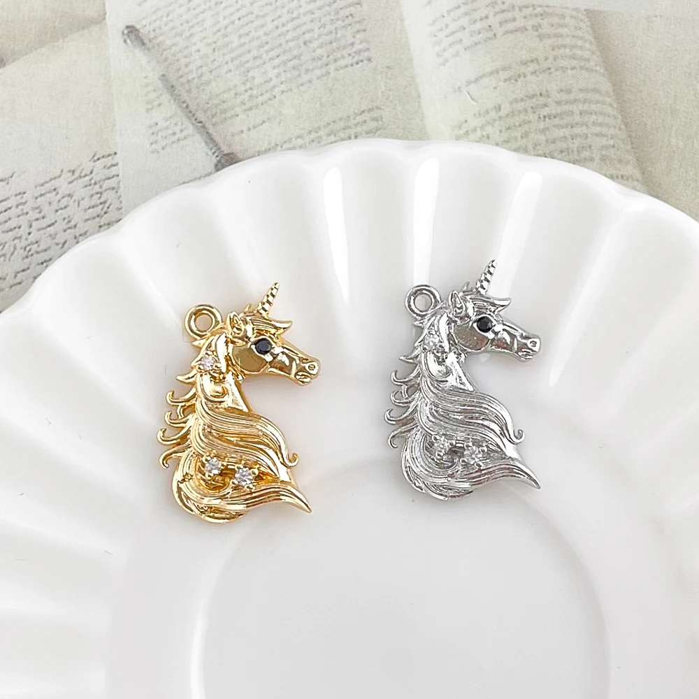 

Сердечный дизайн 50 шт. 14*20 мм DIY подвески с цирконием/форма лошади/ручная работа/медный кулон для ожерелья/ювелирных аксессуаров # 195855