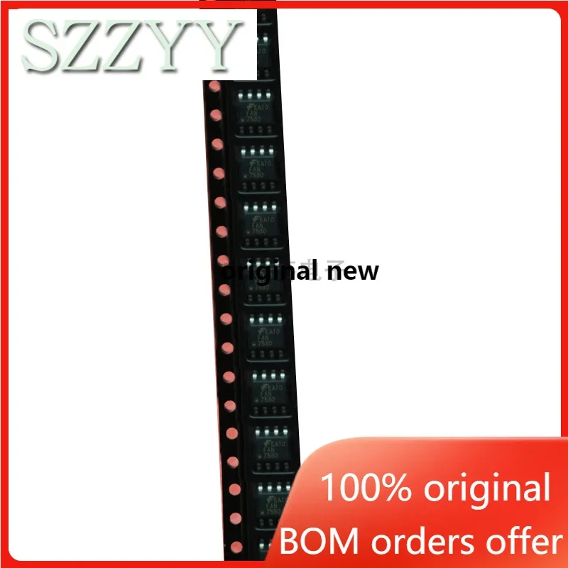 5PCS FAN7530MX FAN7530 SOP8 New original ic chip In stock 100% original