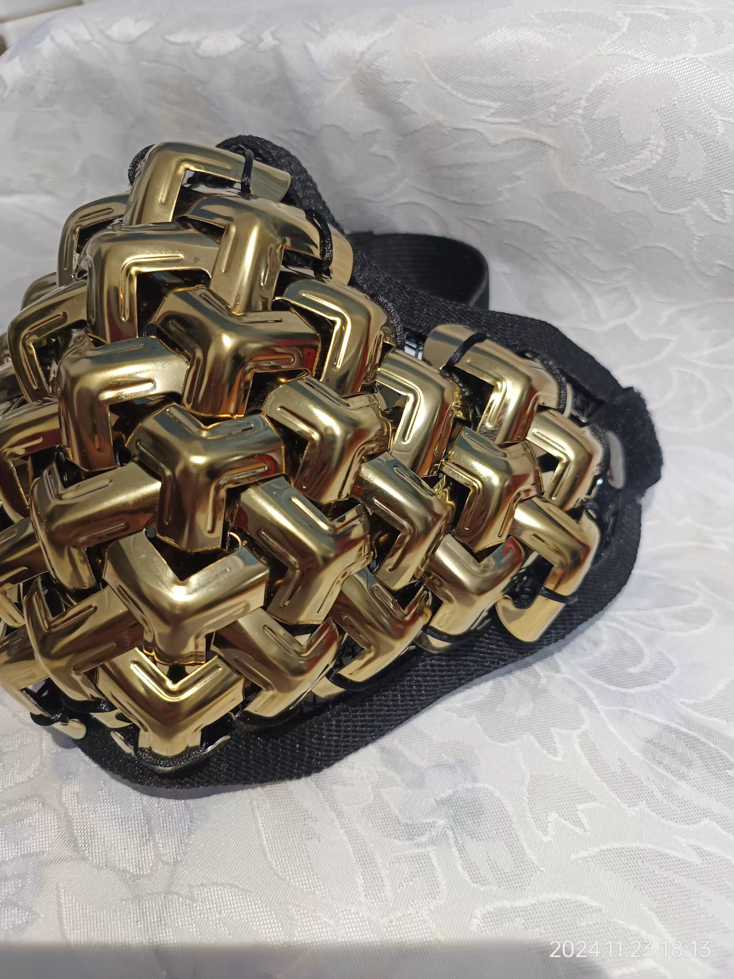 Máscara Punk Rock dorada y negra para hombre y mujer, mufla bucal transpirable para fiesta, Cosplay, Halloween, R3076