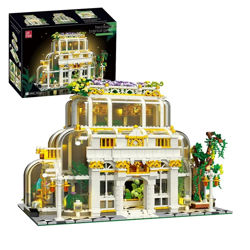 

Creative City Street View Botanical Garden Construction Building Blocks Set Brick Model Assembling Toy Boys Girl Valentine's Day