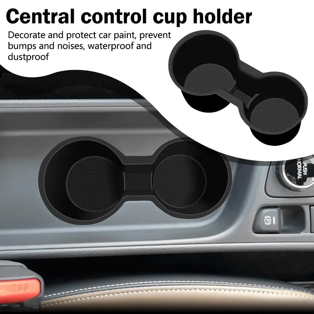 Portavasos para consola central de coche, portavasos de agua con inserción, portavasos de silicona para Toyota Yaris Cross, accesorios interiores