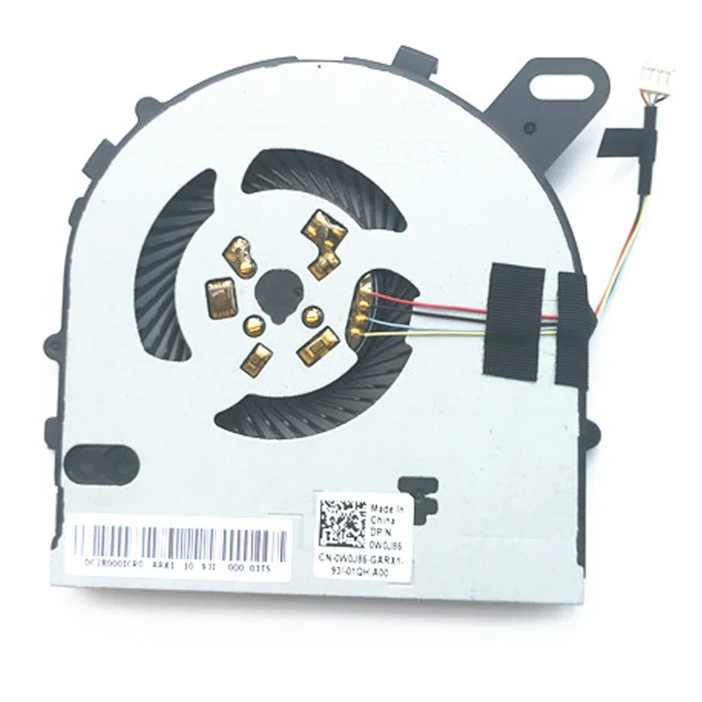 Computer CPU Cooling Fan for Dell Inspiron 15-7560 7572 Vostro 5468 5568 0w0j86 0W0J85 W0J85 0W0J86 DC028000ICR0 Cooler Radiator