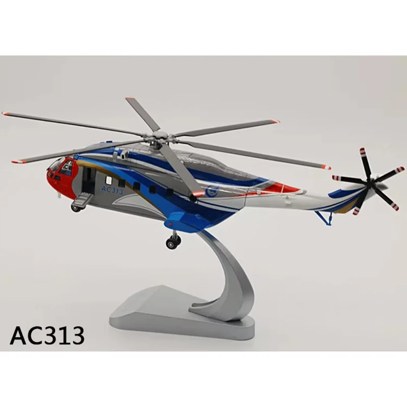 diecast-scale-1-60-ac313-large-transport-helicopter-aircraft-alloy-material-model-collection-decoration-display