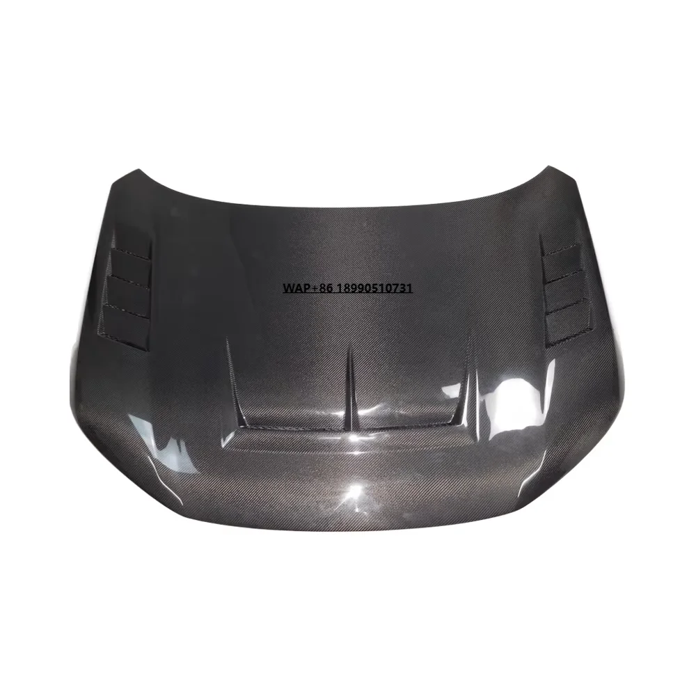 

MU style For for Civic FL5 Type R Car Engine Hood Cover carbon fiber