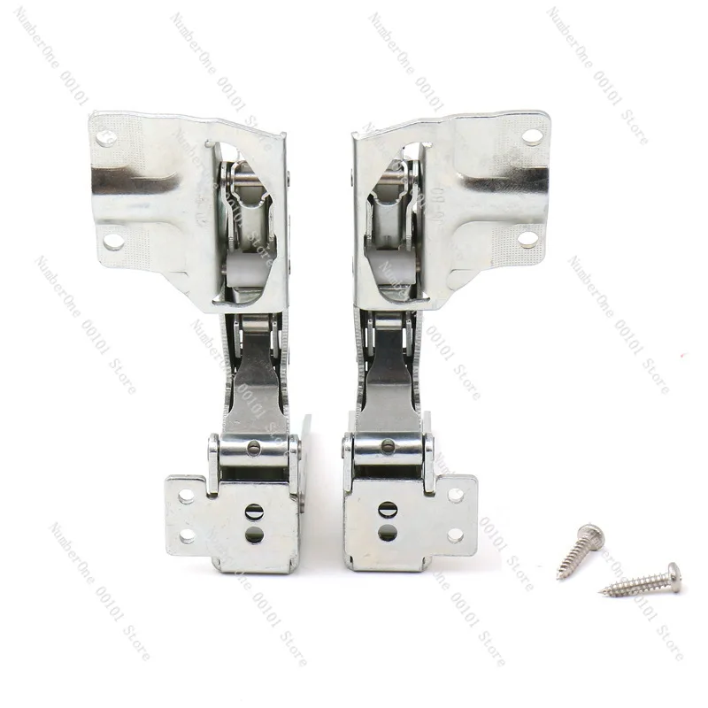 Refrigerator Door Hinge for Built in Cabinet Home Decoration Hidden Hardware Accessory