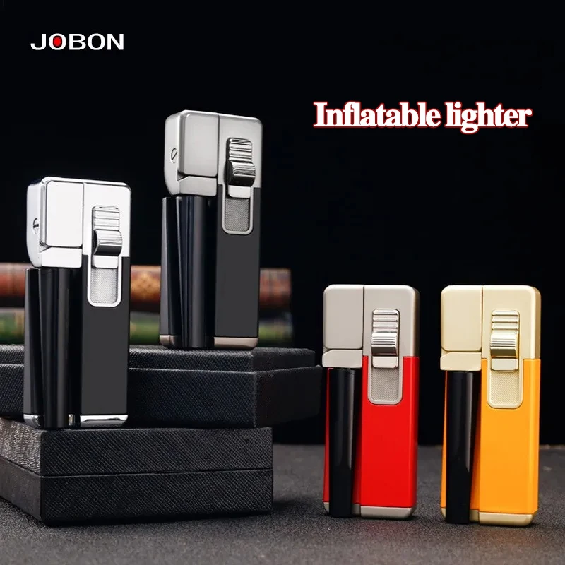 

2024 New Open Flame Filling Gas Unusual Cigar Lighter Windproof Metal Outdoor Butane Gas Lighter Men's Series Gift Accessories