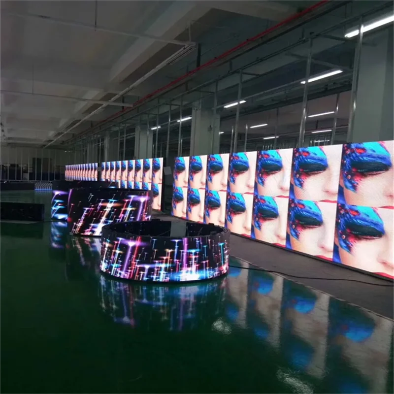 256x128mm بكسل داخلي P4 LED وحدة عرض RGB Led شاشة لوحة الفيديو للإعلان لوحة Led