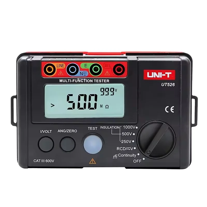 

UNI‑T UT526 Multifunctional RCD & Voltage Tester