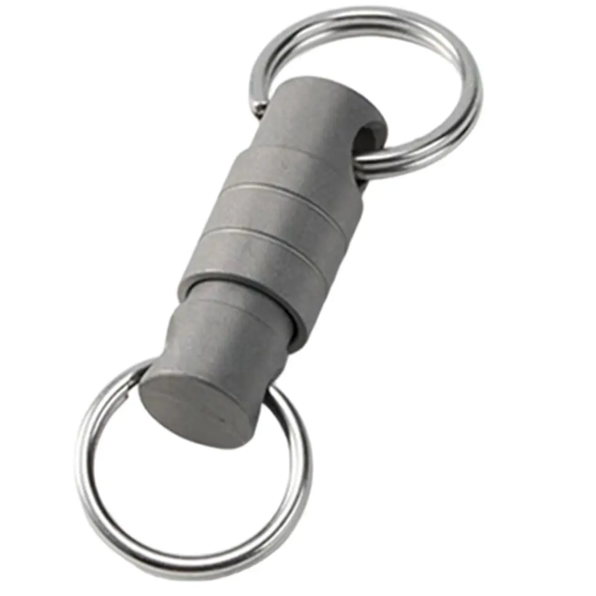 4X Titanium Quick Release Keychain Buckle - Key Ring for Outdoor Use, Compact