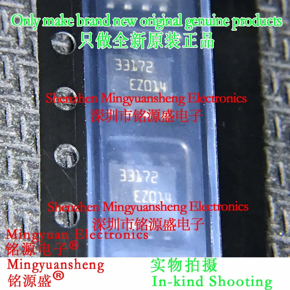 

Mingyuan Sheng Brand New Original Genuine Mc33172Dt Mc33172 Silkscreen Printing Text 33172 Package Sop8 Operational Amplifier Ic Chip (1-100Pcs)