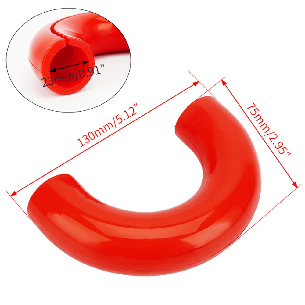 2PCS D-Ring Trailer Hook Cover Tow Truck Hook Tow Hitch Cover for Ford F150 2004-2024 Bronco Base/Big Bend/Outer Banks 2021-2024