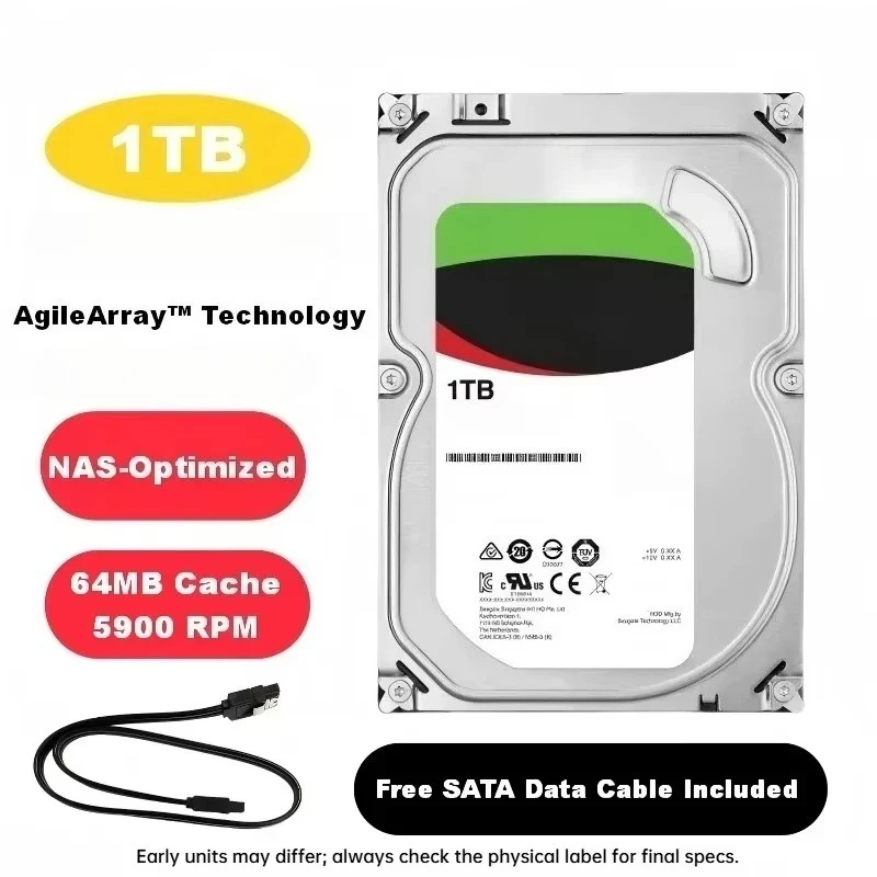 FOR ST1000VN002 Enterprise 1TB Mechanical Hard Drive 1t Vertical NAS