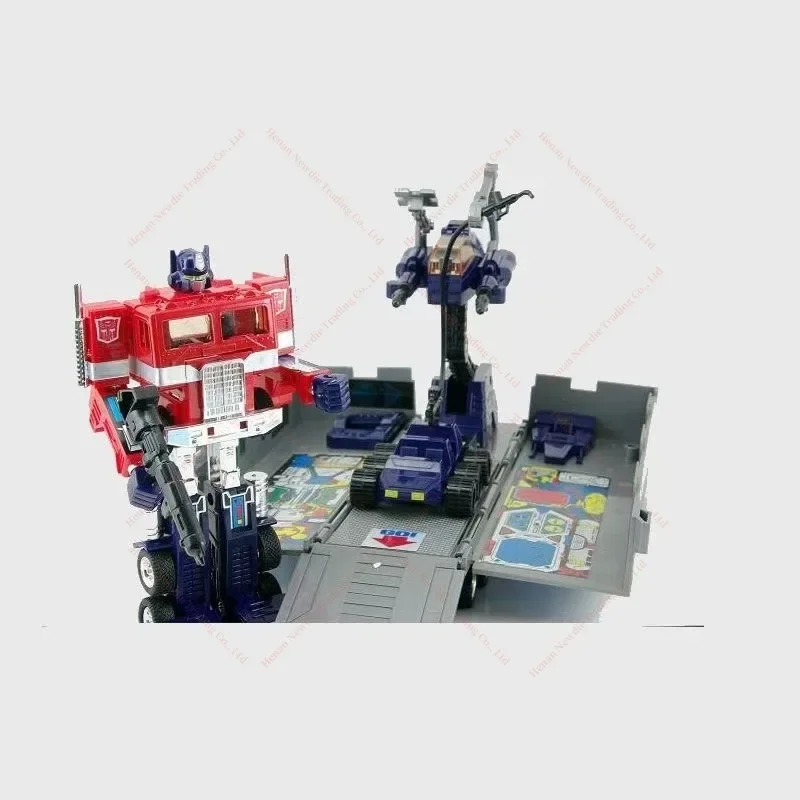 W magazynie Zabawka transformacyjna OP Commander z metalowym przodem G1 Replika OP Red Commander KO Wersja Leader Zabawkowa figurka akcji