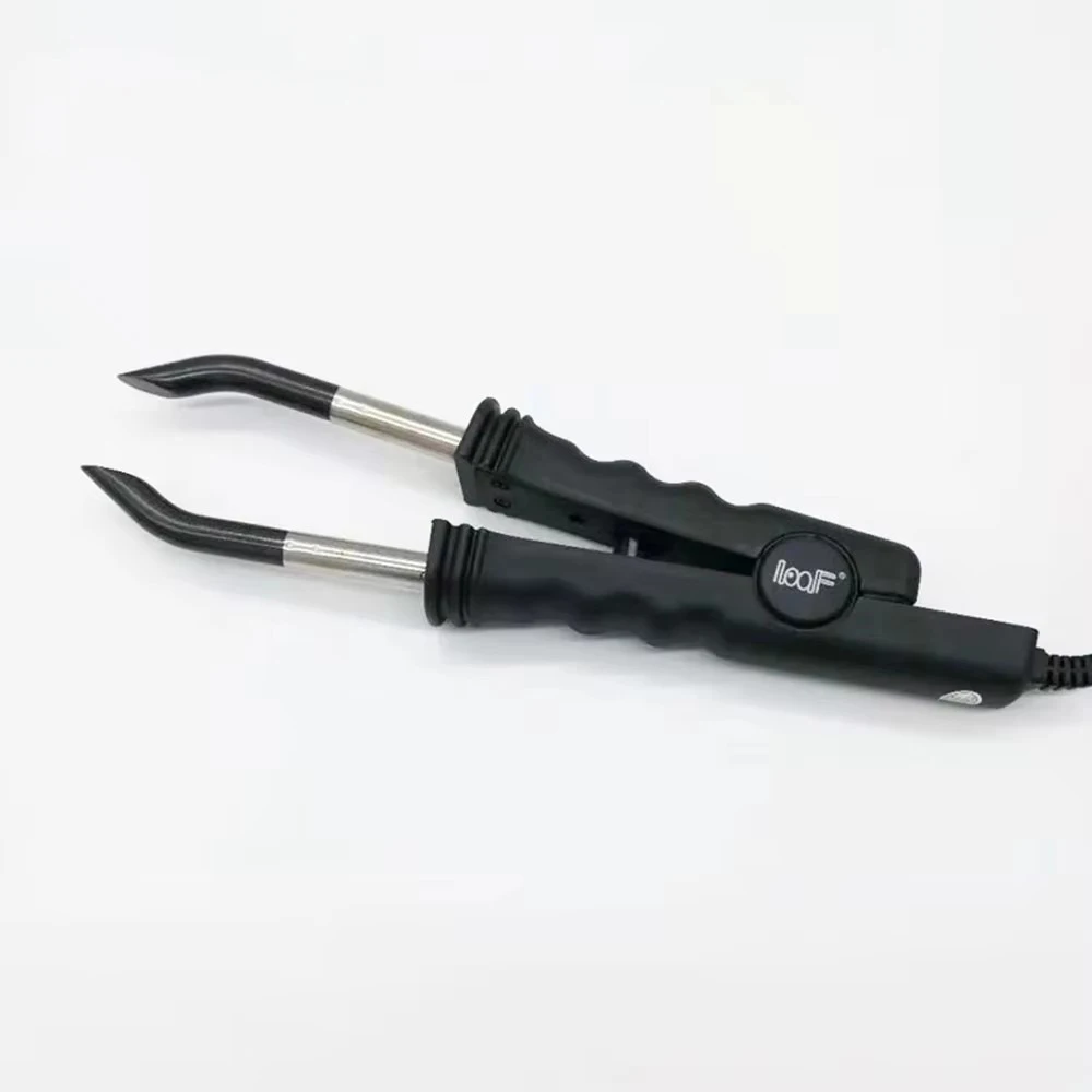 Loof Hair Extension Fusion Connector Hair Connector / Hair Extension Fusion Iron / European Plug 220V / US Plug 110V Black Pink image 3