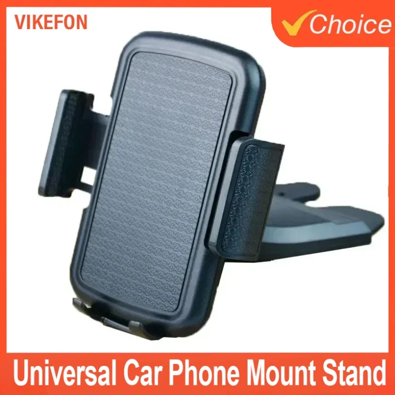 

Car Phone Holder 360° Rotatable Phone For Universal CD Slot Portable Mount Stands For iPhone 14 15 For Samsung Xiaomi Bracket