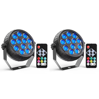 12x3w mini LED Battery RGB Round Par Light Full Color 3in1 RGB Vibrant colorful lighting effects stage lights