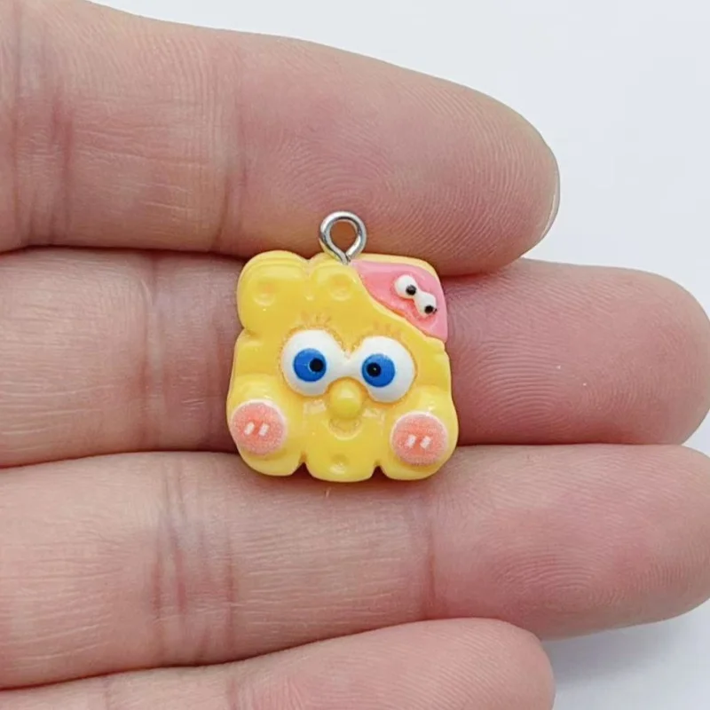 10pcs Cartoon Animal Charm Decorative Resin Pendant DIY Jewelry Accessories Making Earrings Necklace image 2