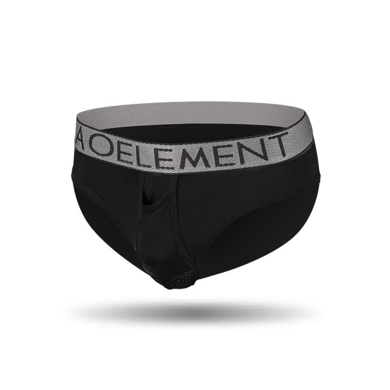 Mens Underwear Modal Briefs Shorts Hombre Push Up Panties For Man Breathable Bullet Separation Pouch Underpants Cueca Masculina
