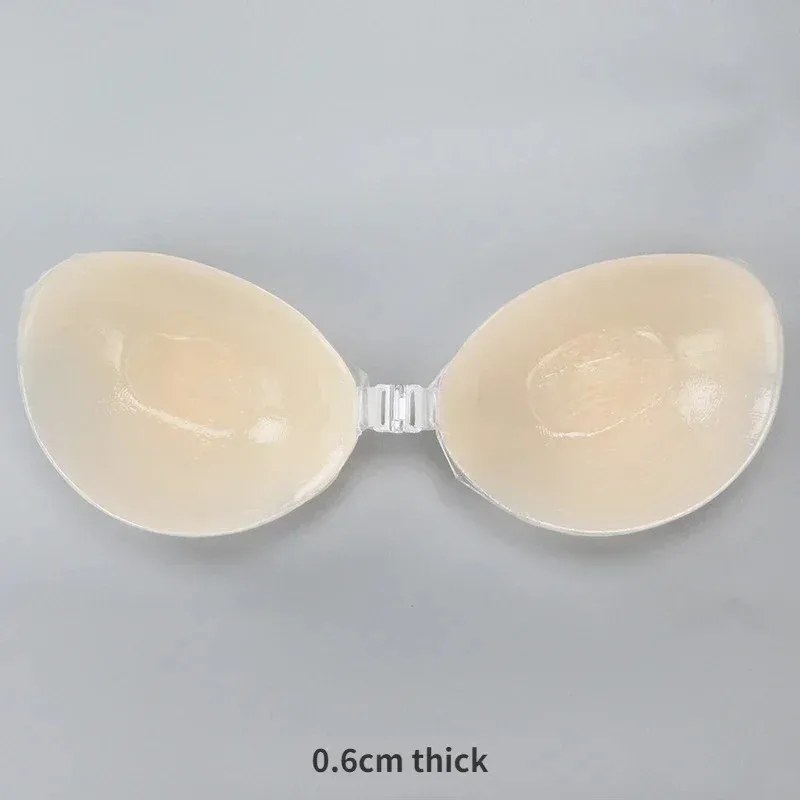 Silicone Bra for Women Invisible Push-Up Strapless Adhesive Backless Breast Enhancer Sticky Wedding Bikini Sexy Stealth