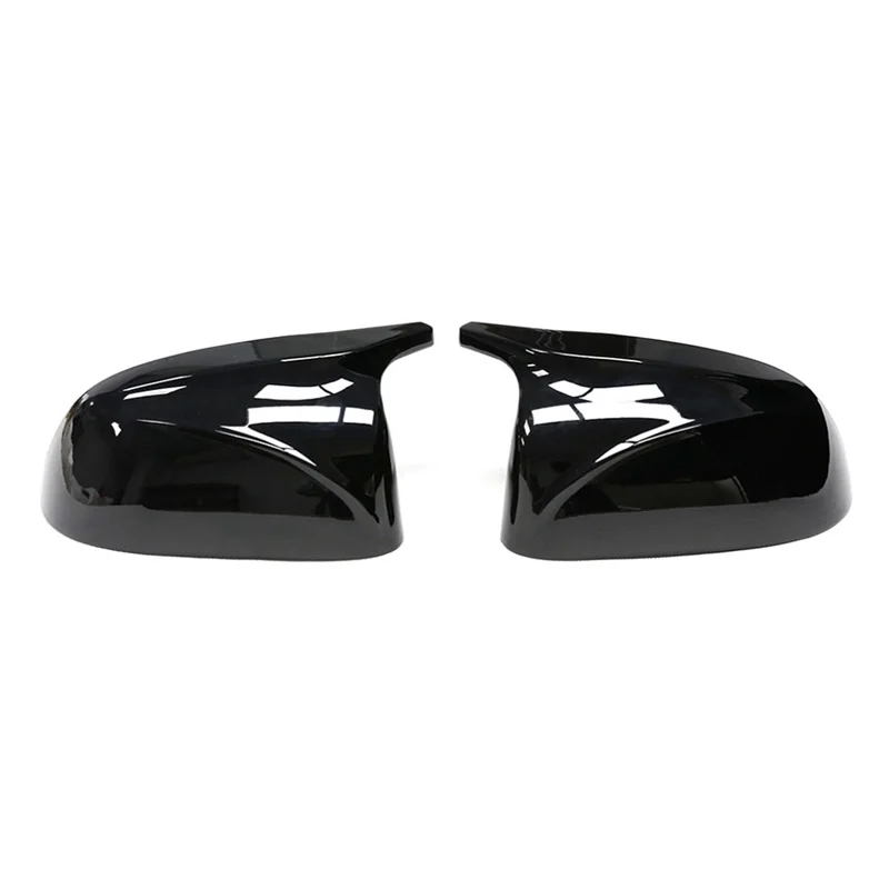 

Car Side Rearview Mirror Caps M3 Style Mirror Cover for BMW X3 G01 X4 G02 X5 G05 2018-2022 Black Accessories