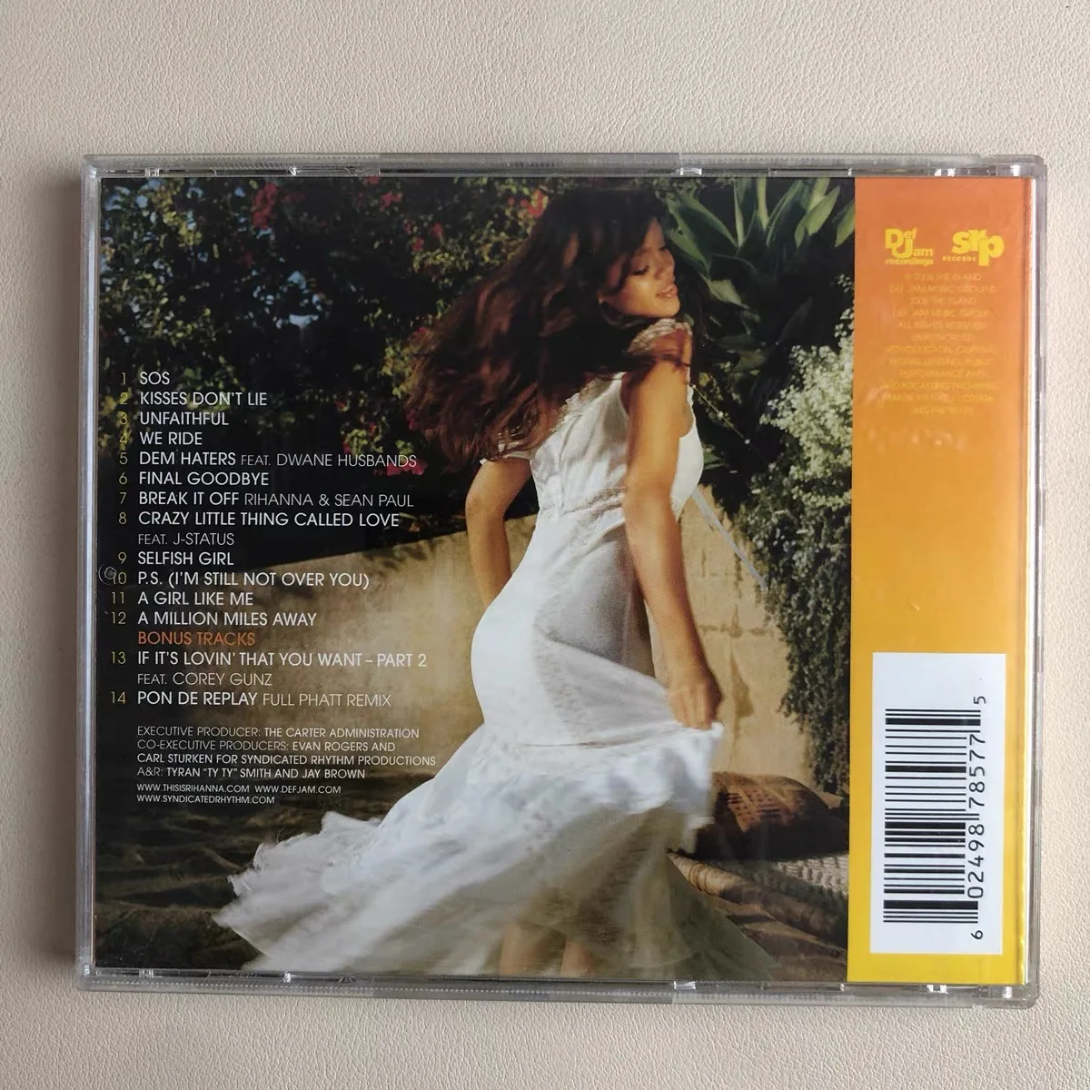 Classic Rihanna Music CD A Girl Like Me Album Compact Disc Cosplay Walkman Car Party Music Soundtracks Box Collection Gifts