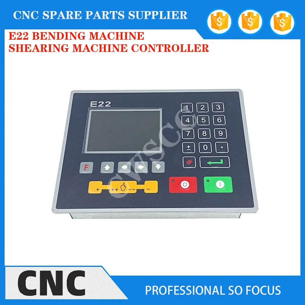 Offline E22 CNC system shearing machine digital display system set servo motor controller bending machine display