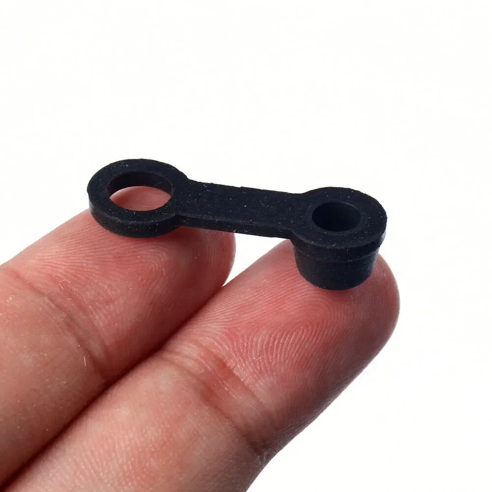 10PCS Dust Cap Cover 3.3cm Brake Bleed Nipple Screw Motorcycle Rubber Fits All Bikes High Quality Replacement Part