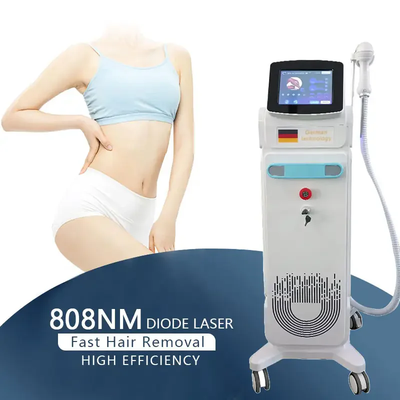 808 Diode Laser Beauty Machine Skin Rejuvenation Laser Hair Removal for Face and Body Permanent Epilation Laser