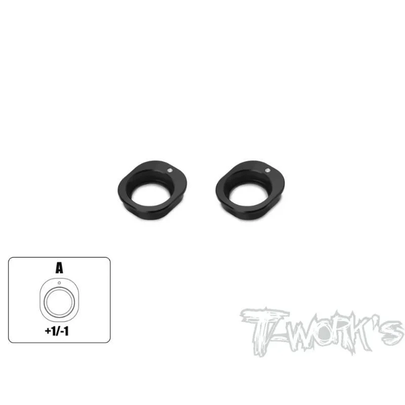 Original T Works TO-354-S 7075-T6 Alum. Pinion Height Insert Set ( For Kyosho MP11/MP11E ) Rc Tool