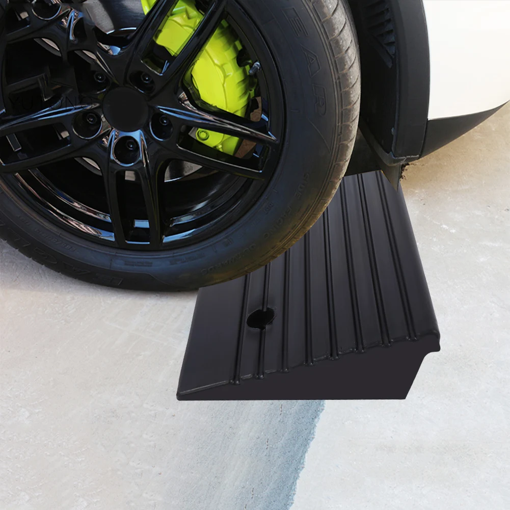 Portable Rubber Curb Ramps for Car Scooter Motorbike Wheelchair Threshold Ramp