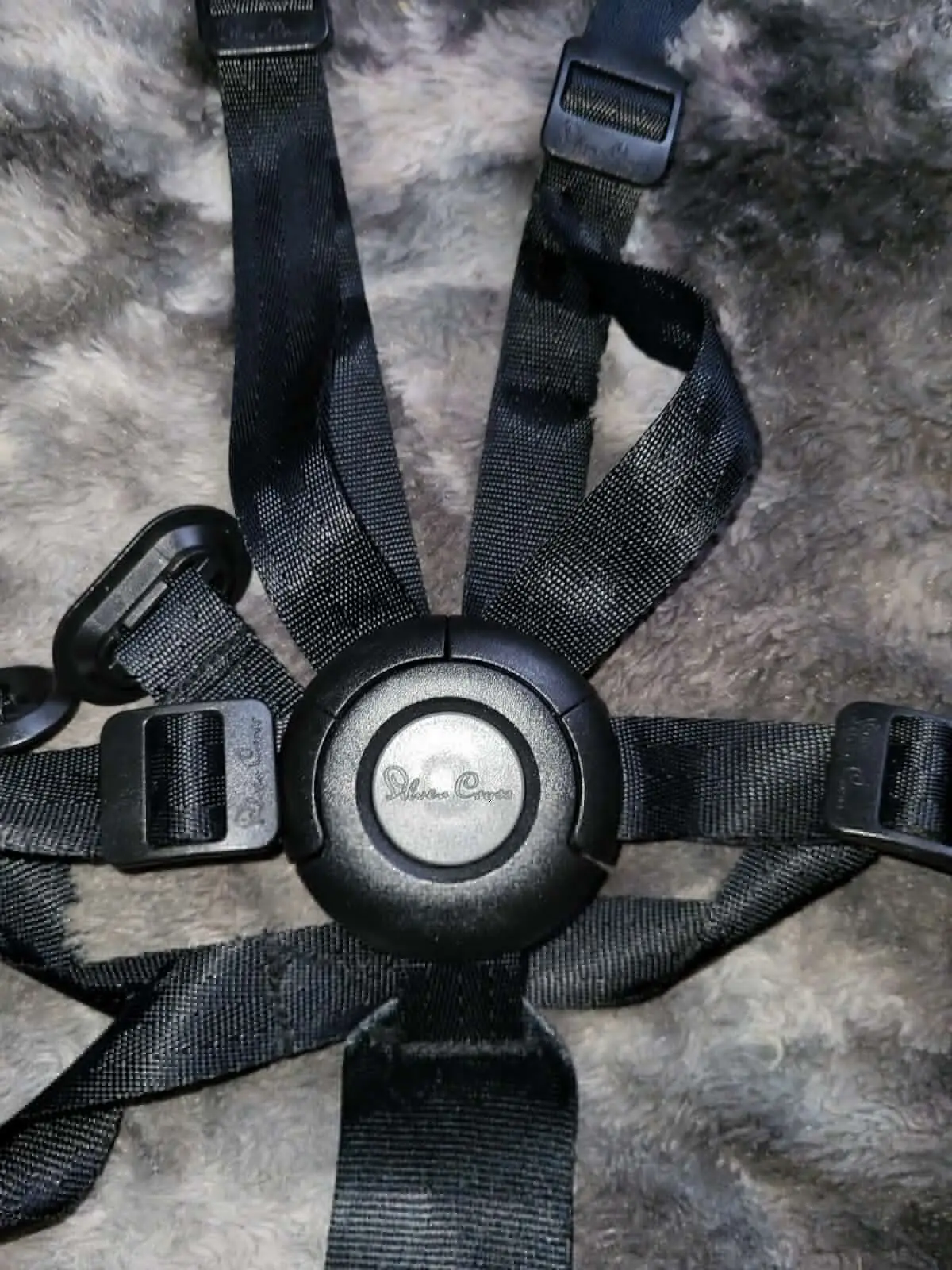 SilverCross Reflex harness set pop popstar pram safety buckle 5 POINT  Booster seat BUCKLE