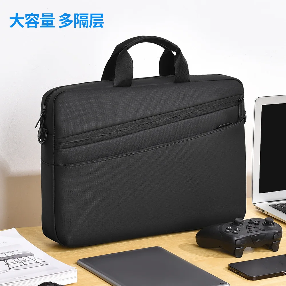 

16 Inch New Business Laptop Bag Portable Handheld Briefcase Large Capacity Shoulder Crossbody Bag