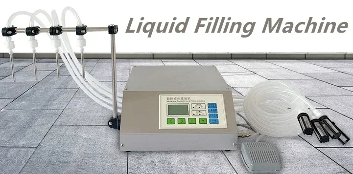 

Automatic Electric Digital Control Perfume Water Juice Beverage Shampoo Bottle Liquid Filling Machine Hot sales