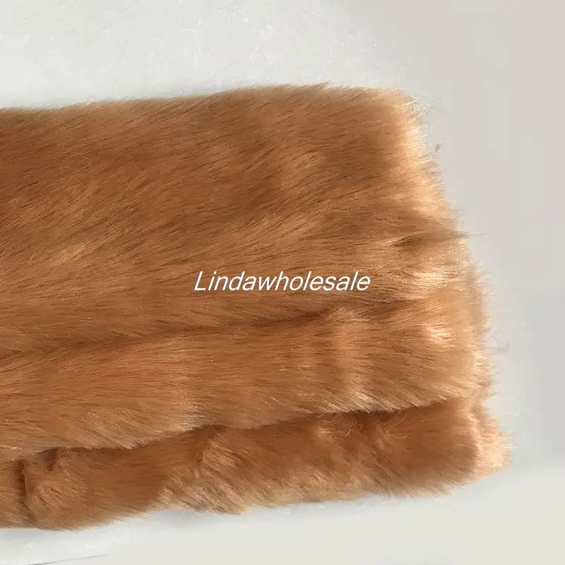 Wholesale 2.5cm pile plush fabric,faux fur fabric,DIY handmade material,Counter display cloth, image 3