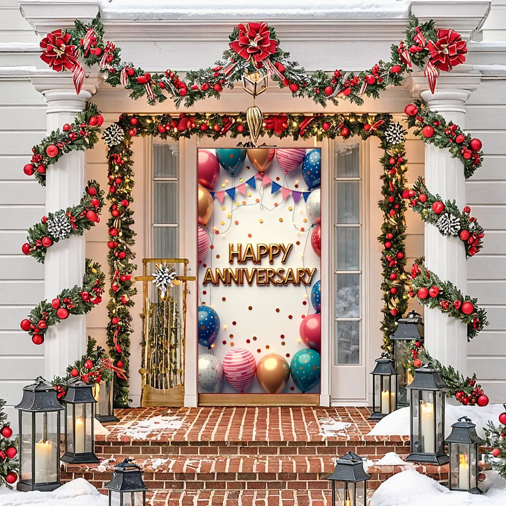 Durable Indoor Decoration Eye-Catching Large Size Reusable Balloon Decor Festive Backdrop for Celebrations