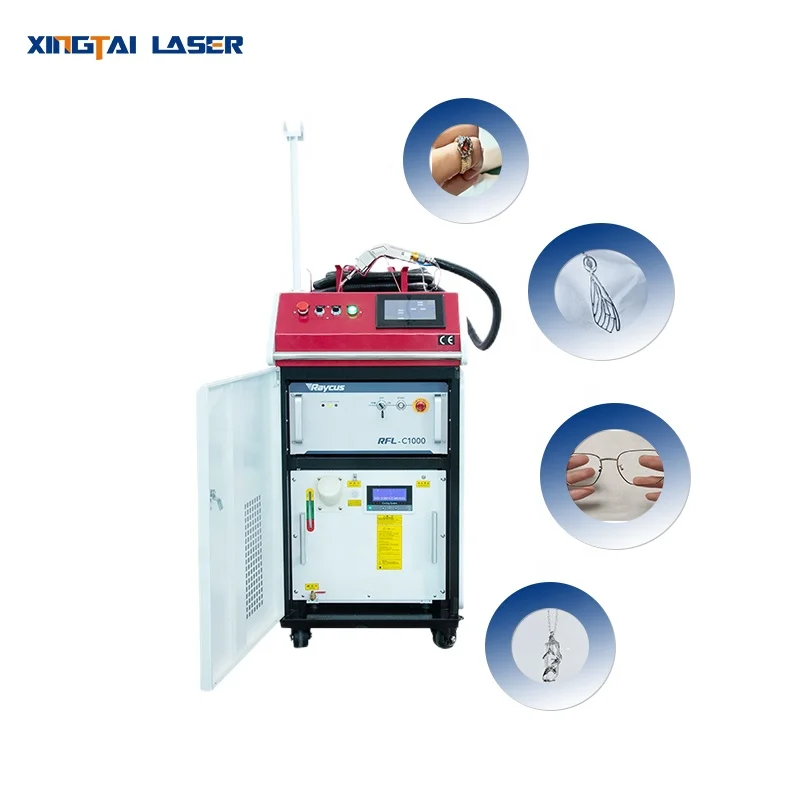 1500W 2000W 3000W 4 in 1 Portable Laser Welder Hand Fiber Handheld Laser Welding Machine For Metal