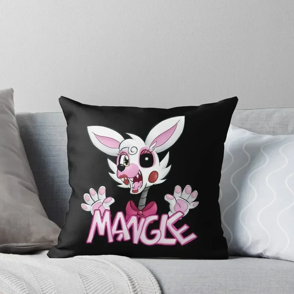 

FNAF- Mangle Throw Pillow Decorative Cushions For Luxury Sofa Luxury Sofa Cushions Christmas Pillow pillow