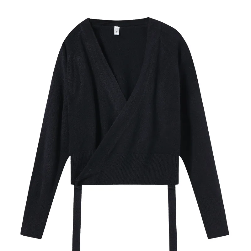 أطفال بنات الجمباز يوتار Bailarina Dancewear زي بأكمام طويلة شال سترة سترة الرقص الباليه ملابس الأطفال