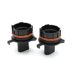 2PCS H7 HID Headlight Retainer Xenon Bulb Holder Headlamp Socket Adapter for BMW 5 Series E39 X5 E53 1996 1997 1998-2003