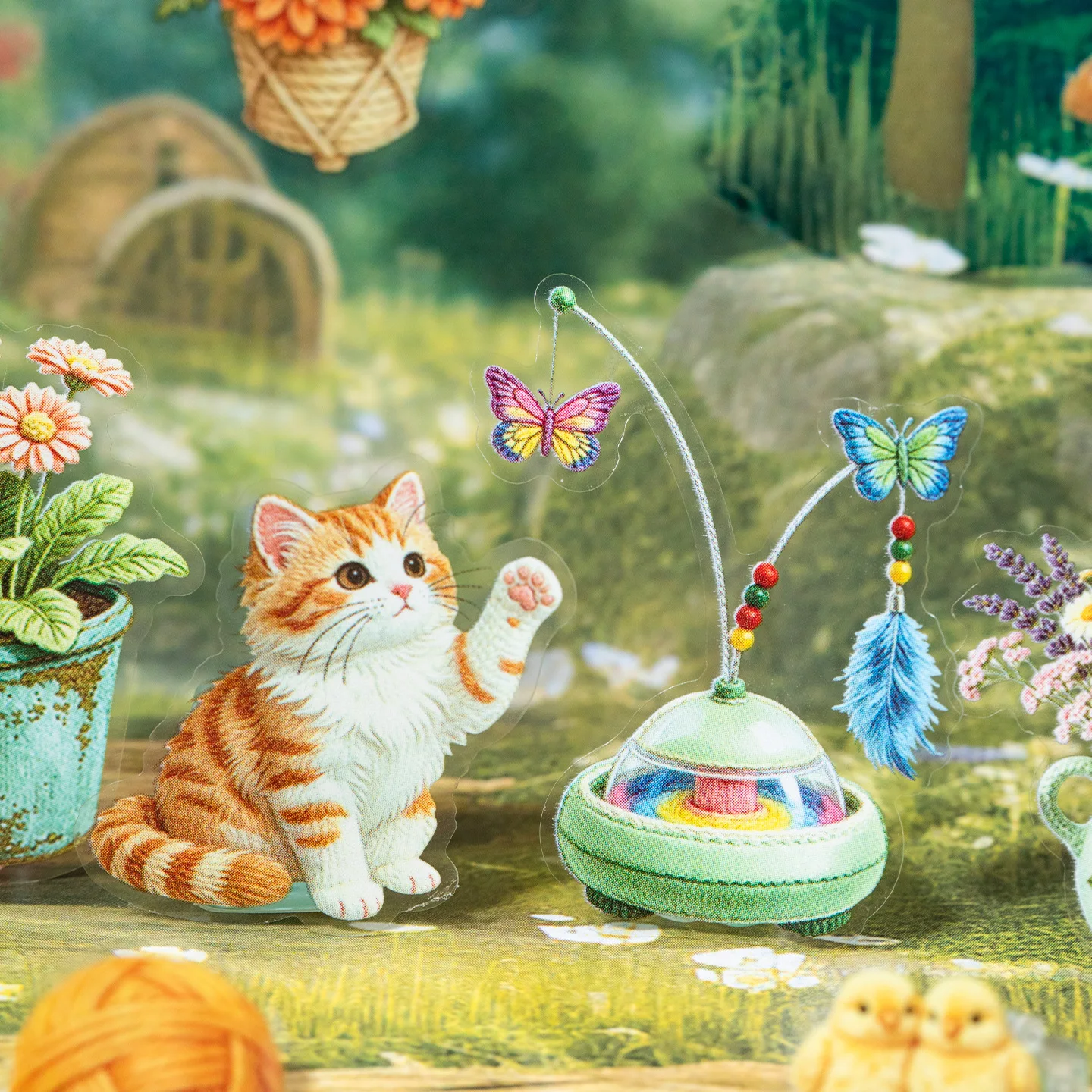 Vintage Cottage Scene‑Building - огляд і ціна Vintage Collectible Books