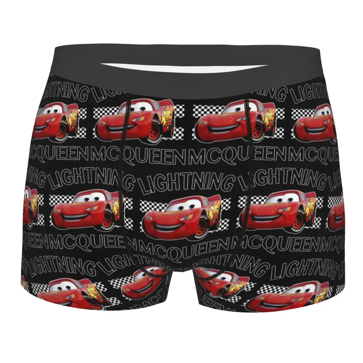 

Пользовательские крутые боксеры с героями мультфильмов «Молния Макквин», шорты, мужские удобные трусы, нижнее белье