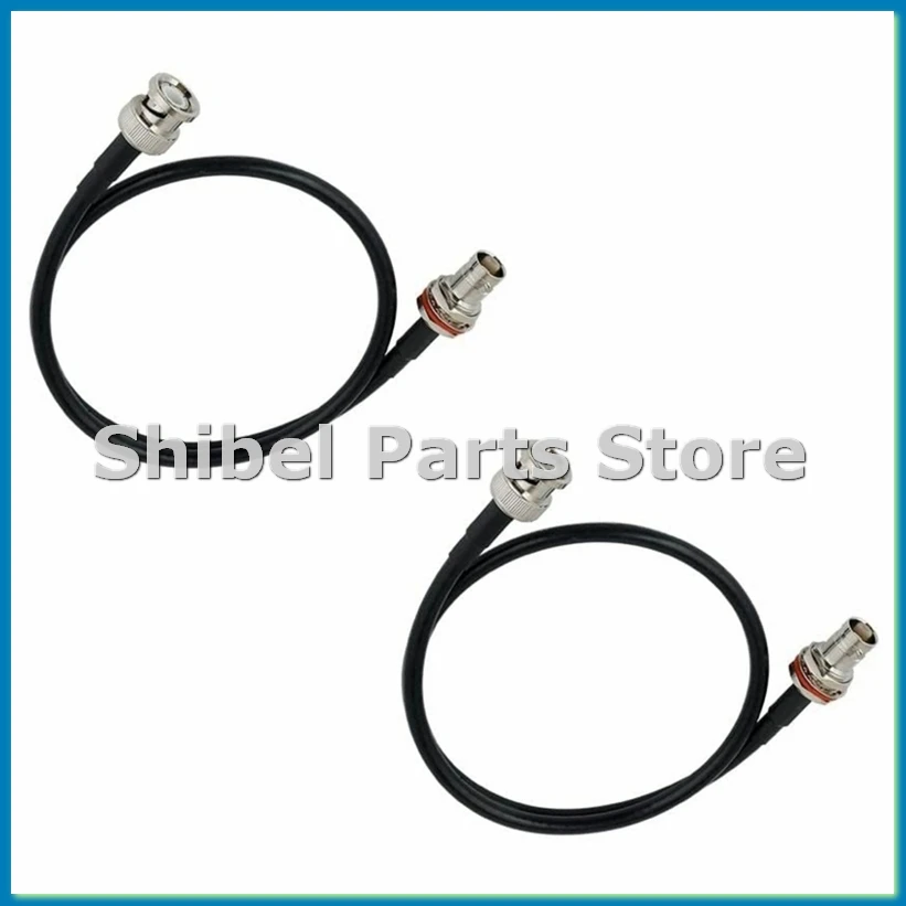 Wireless Microphone Antenna Extension Cable 2ft with BNC Connector, 2-Pack for Rack Mount Systems-A86Z