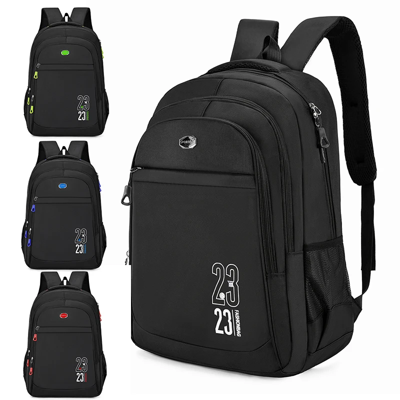 

Fashionable Letter Logo Backpack Bag For Men And Women Minimalist Solid Color Paris Design Commuter Best