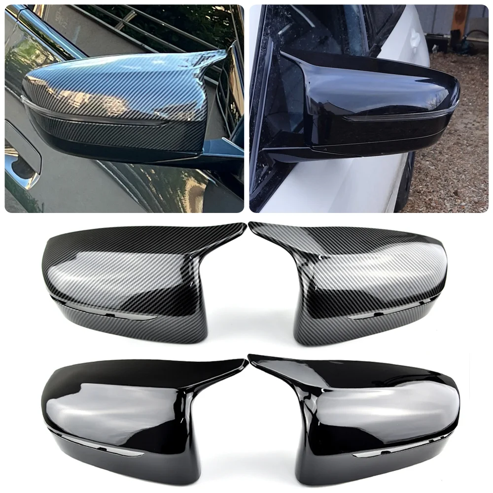 

For BMW 4 5 7 8-Series G20 G21 G28 G11 G12 G14 G15 G16 G30 G31 G38 G22 Side Rearview Mirror Cover Side Mirror Cap 2 PCS