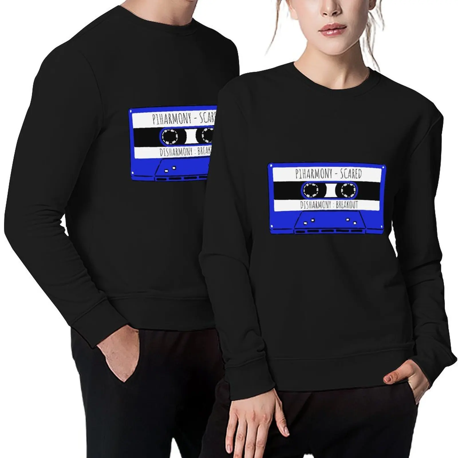

P1harmony Scared Cassette Pullover autumn jacket men autumn tracksuits aesthetic clothing sweatshirt